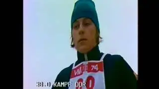 SCI SALTO MONDIALI FALUN 1974 NORMAL HILL  ASCHENBACH