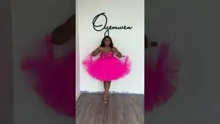 Spaghetti Straps Dress 🎀🩷 Link in the description