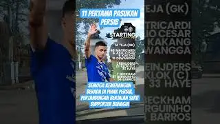 starting eleven #viralvideo #football #persib