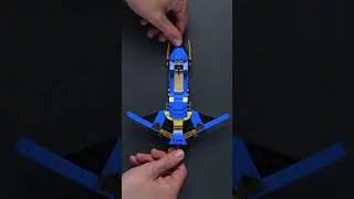 Blazing Build LEGO NINJAGO Jay&rsquo;s Lightning Jet EVO