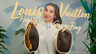 Louis Vuitton Bum Bag Comparison Pochette Gange VRS High Rise- Best Bag For Your Collection. #lvbag