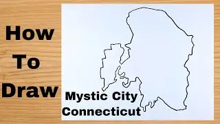 Drawing Mystic City Map - United States