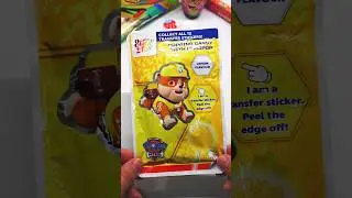 Paw Patrol Candy Unboxing