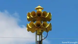 Federal Signal 3T22B Siren Test - Sullivan, OH 7/1/20