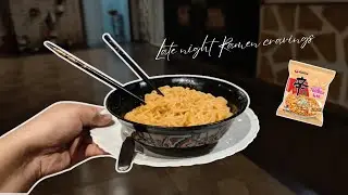 We made this korean ramen at home because I was craving chaos | Must try Nongshim Toomba Ramen