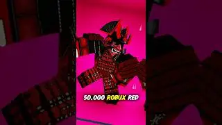 ROBLOX vs REAL LIFE: RED DEMON SAMURAI 🚩 #roblox #shorts