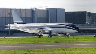 [4K] Private A319-115(CJ) Comlux Aviation Malta & Global Jet Luxembourg | OKT.2020 ZRH