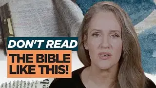 Why You Should Stop Trying to Read the Bible in a Year
