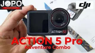 DJI OSMO ACTION 5 Pro Adventure Combo Sport Camera│My First Action Camera│Unboxing│Subtitles