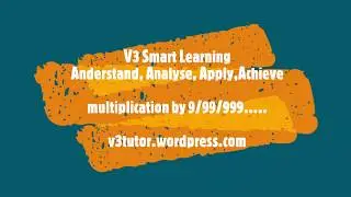 Multiplication made easy -the vedic way. Multiplication by 99/999/...