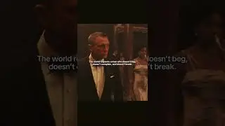 The secret to being respected 😎.#jamesbond #masculinity #respect #mindset #motivation