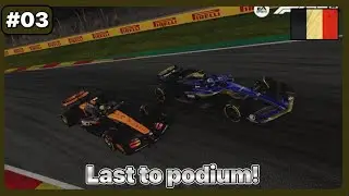 Hele gave inhaal race in Belgi&euml;! \\ My Team Career mode #3 