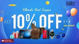 【Ultimate Deal Coupon】Get 10%OFF Now - Gearbest.com