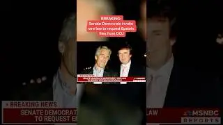 Senate Democrats invoke rare law to request Epstein files from DOJ