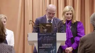 Jose Juan Morales Fern&aacute;ndez Presidente de ANCCE presenta las V Jornadas masquecaballos.es Sicab 2025