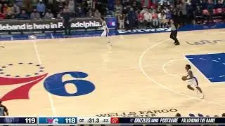 Tyrese Maxey (33 PTS) puts the Sixers up 1 LATE in OT!
