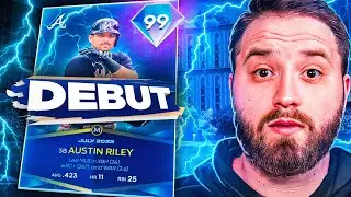 *99* POTM AUSTIN RILEY DESTROYS BASEBALLS!! (MLB The Show 22 Gameplay)