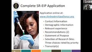 Leadership Alliance SR-EIP Application Workshop by Medeva Ghee