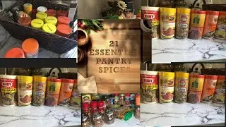 21 Essential Pantry Spices & Herbs