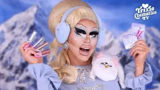 Trixie Hits The Slopes! Revealing the Snow Bunny Collection from Trixie Cosmetics ❄️🐇
