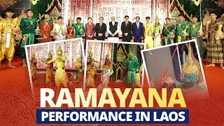 PM Modi Witnesses Mesmerizing Lao Ramayana Performance in Laos
