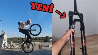 dirt jump vlog #1 (marzocchi aldık! + bunny barspin💪)
