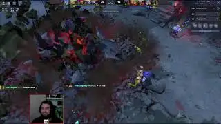 Faceless Void Timewalks from radiant base to dire. Longest Timewalk EVER!