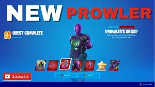 New Prowler Skin Unlocked