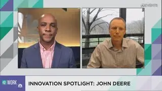 Innovation Spotlight: John Deere CTO Jahmy Hindman at CNBC @Work Spotlight event