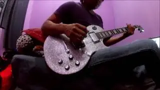 coming back to life intro silver sparkle LP chinese guitar