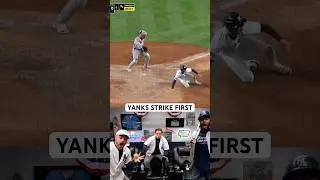 Yankees take the lead in Game 3 #yankees #mlb #baseball #reaction