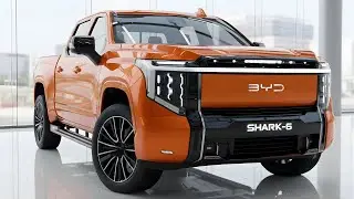 Вышел BYD Shark 6 2026 года: разгон от 0 до 100 км/ч за 5,8 с + запас хода 850 км &mdash; у Toyota офиц...