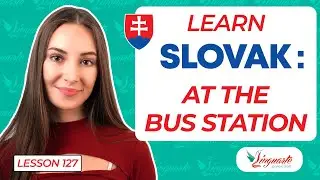 At the Bus Station in Slovak  🚌🚏