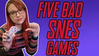 5 BAD SNES Games - Erin Plays