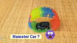 Unboxing and Playing Magic Tracks and Car | Flexible Tracks & Glow in the Dark