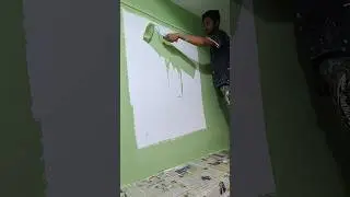 Kitchen room colour Berger paint colour code 7719 #shorts #viral #painting #wall #home #workout
