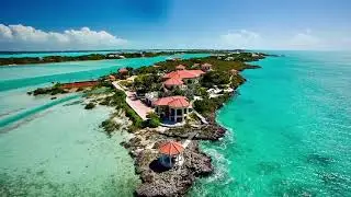 Man made Private Island in the Caribbean || Most Beautiful Homes in the World