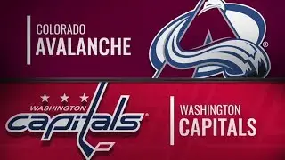 Avalanche vs Capitals   Feb 7,  2019