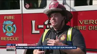 Other fire departments temporarily take over duties for Sun Prairie