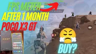 POCO X3 GT AFTER 1 MONTH CODM REVIEW | DON'T BUY? | LOW GRAPHICS BATTLE ROYALE GAMING TEST ISOLATED