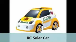 RC Solar Car - Remote Controlled Solar Powered Racing Car