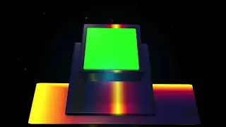 3D Logo Design Green Screen 4K
