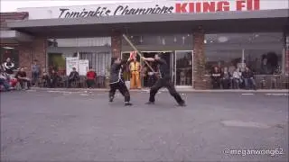 Sword vs. Spear - Megan Wong and Sifu Tony Wong