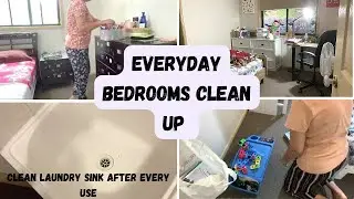 Indian mom cleaning routine in Australia // 3 days bedroom cleaning + laundry