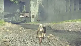 NieR:Automata -  Operator 6O seeks comfort from 2B