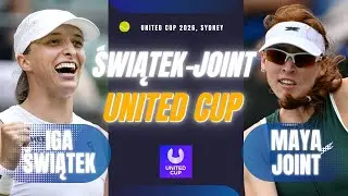 IGA ŚWIĄTEK vs MAYA JOINT | UNITED CUP 2026 SYDNEY | KOMENTARZ NA ŻYWO LIVE TRANSMISJA