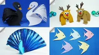 6 DIY paper crafts  Paper toys