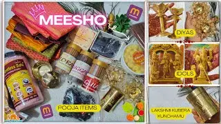 Karthika Masam Meesho Pooja items || Meesho Brass Pooja items || Meesho Pooja items Haul
