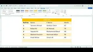 🎓 Lecture 4 &ndash; MS Word Table Formatting | Digital Marketing Class | Beginner to Pro
