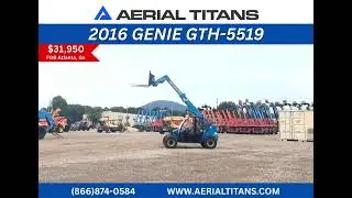 *FOR SALE*  2016 GENIE GTH-5519 #Genie #telehandler #constructionequipment